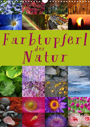 Farbtupferl der Natur (Wandkalender 2023 DIN A3 hoch) von Cross,  Martina