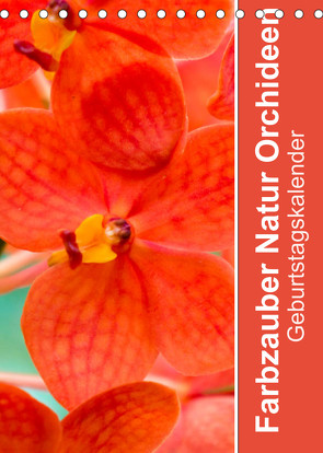 Farbzauber Natur Orchideen – GeburtstagskalenderAT-Version (Tischkalender 2022 DIN A5 hoch) von Paul - Babett's Bildergalerie,  Babett
