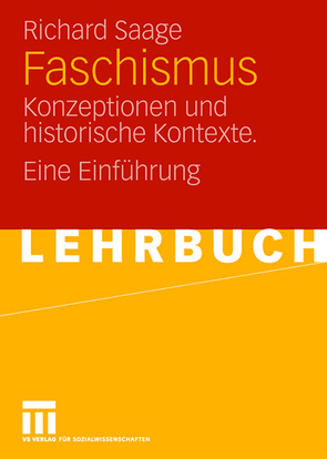 Faschismus von Saage,  Richard