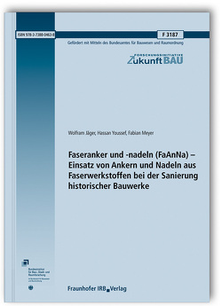 Faseranker und -nadeln (FaAnNa) – Einsatz von Ankern und Nadeln aus Faserwerkstoffen bei der Sanierung historischer Bauwerke. von Jäger,  Wolfram, Meyer,  Fabian, Youssef,  Hassan