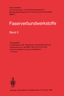 Faserverbundwerkstoffe von Hansen,  J.