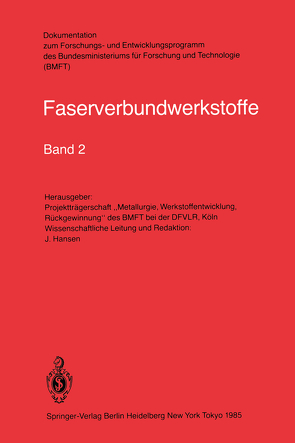 Faserverbundwerkstoffe von Hansen,  J.