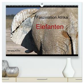 Faszination Afrika – Elefanten (hochwertiger Premium Wandkalender 2024 DIN A2 quer), Kunstdruck in Hochglanz von Richter,  Hansjörg