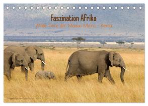 Faszination Afrika – wilde Tiere der Masai Mara – Kenia (Tischkalender 2024 DIN A5 quer), CALVENDO Monatskalender von Patzel,  Ralph