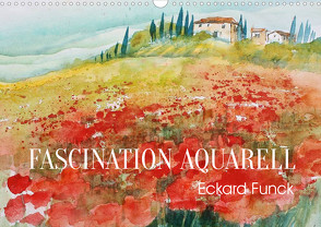 Faszination Aquarell – Eckard Funck (Wandkalender 2023 DIN A3 quer) von Funck,  Eckard