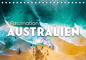 Faszination Australien – Impressionen vom Land Down Under (Tischkalender 2024 DIN A5 quer), CALVENDO Monatskalender von Monkey,  Happy