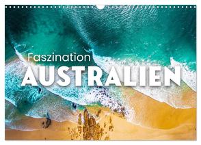 Faszination Australien – Impressionen vom Land Down Under (Wandkalender 2024 DIN A3 quer), CALVENDO Monatskalender von Monkey,  Happy