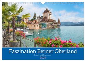 Faszination Berner Oberland 2024 – Thuner- und Brienzersee (Wandkalender 2024 DIN A3 quer), CALVENDO Monatskalender von SusaZoom,  SusaZoom