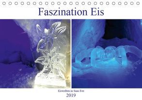 Faszination Eis. Eiswelten in Saas Fee (Tischkalender 2019 DIN A5 quer) von Michel,  Susan