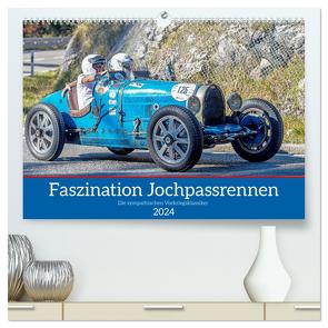 Faszination Jochpassrennen (hochwertiger Premium Wandkalender 2024 DIN A2 quer), Kunstdruck in Hochglanz von Käufer,  Stephan