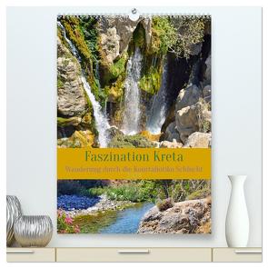 Faszination Kreta. Wanderung durch die Kourtaliotiko Schlucht (hochwertiger Premium Wandkalender 2024 DIN A2 hoch), Kunstdruck in Hochglanz von Kleemann,  Claudia