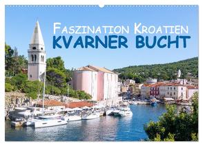 Faszination Kroatien – Kvarner Bucht (Wandkalender 2024 DIN A2 quer), CALVENDO Monatskalender von Wagner,  Hanna