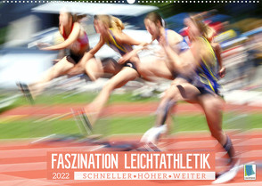 Faszination Leichtathletik: Schneller, höher, weiter (Wandkalender 2022 DIN A2 quer) von CALVENDO