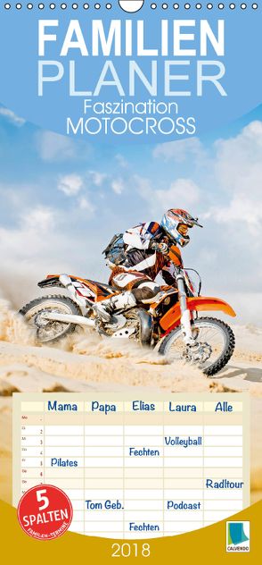 Faszination Motocross (Wandkalender 2018 PRO_49_format hoch) von CALVENDO,  k.A.