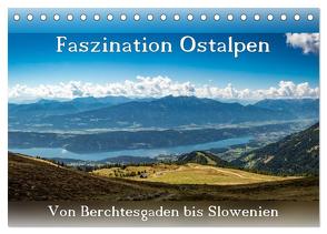 Faszination Ostalpen – von Berchtesgaden bis Slowenien (Tischkalender 2024 DIN A5 quer), CALVENDO Monatskalender von Klinke,  Patrick