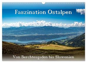 Faszination Ostalpen – von Berchtesgaden bis Slowenien (Wandkalender 2024 DIN A3 quer), CALVENDO Monatskalender von Klinke,  Patrick