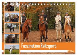 Faszination Reitsport (Tischkalender 2024 DIN A5 quer), CALVENDO Monatskalender von Paul - Babett's Bildergalerie,  Babett