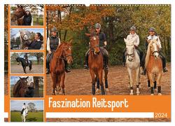 Faszination Reitsport (Wandkalender 2024 DIN A2 quer), CALVENDO Monatskalender von Paul - Babett's Bildergalerie,  Babett