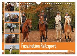 Faszination Reitsport (Wandkalender 2024 DIN A4 quer), CALVENDO Monatskalender von Paul - Babett's Bildergalerie,  Babett