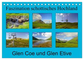 Faszination schottisches Hochland – Glen Coe und Glen Etive (Tischkalender 2024 DIN A5 quer), CALVENDO Monatskalender von Paul - Babett's Bildergalerie,  Babett