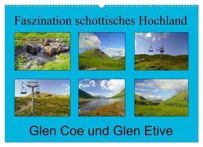 Faszination schottisches Hochland – Glen Coe und Glen Etive (Wandkalender 2024 DIN A2 quer), CALVENDO Monatskalender von Paul - Babett's Bildergalerie,  Babett