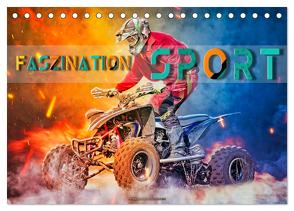 Faszination Sport (Tischkalender 2024 DIN A5 quer), CALVENDO Monatskalender von Roder,  Peter