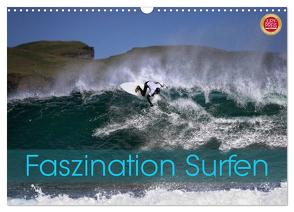 Faszination Surfen (Wandkalender 2024 DIN A3 quer), CALVENDO Monatskalender von Cross,  Martina