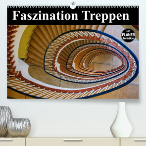 Faszination Treppen (Premium, hochwertiger DIN A2 Wandkalender 2023, Kunstdruck in Hochglanz) von Buchspies,  Carina