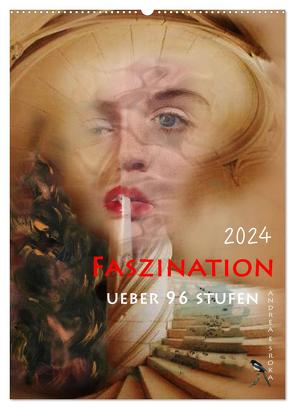 Faszination (Wandkalender 2024 DIN A2 hoch), CALVENDO Monatskalender von E. Sroka,  Andrea