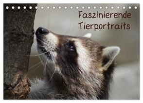 Faszinierende Tierportraits (Tischkalender 2024 DIN A5 quer), CALVENDO Monatskalender von Kattobello,  Kattobello