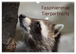 Faszinierende Tierportraits (Wandkalender 2024 DIN A3 quer), CALVENDO Monatskalender von Kattobello,  Kattobello