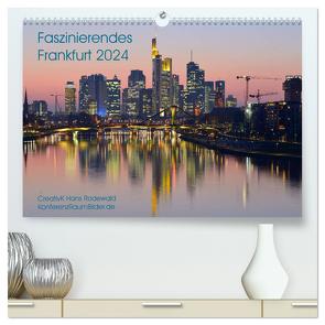 Faszinierendes Frankfurt – Impressionen aus der Mainmetropole (hochwertiger Premium Wandkalender 2024 DIN A2 quer), Kunstdruck in Hochglanz von Hans Rodewald,  CreativK