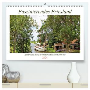 Faszinierendes Friesland (hochwertiger Premium Wandkalender 2024 DIN A2 quer), Kunstdruck in Hochglanz von Lichte,  Marijke