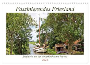 Faszinierendes Friesland (Wandkalender 2024 DIN A3 quer), CALVENDO Monatskalender von Lichte,  Marijke