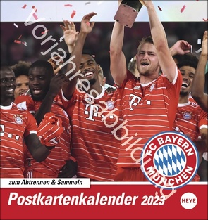 FC Bayern München Postkartenkalender 2024