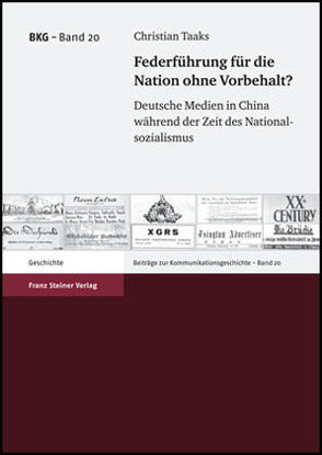 Federführung für die Nation ohne Vorbehalt? von Taaks,  Christian