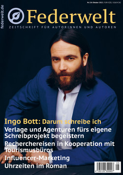 Federwelt 156, 05-2022, Oktober 2022 von Åslund,  Sandra, Bicker,  Roxane, Bott,  Ingo, Drews,  Christine, Eysmondt,  Katja von, Gasch,  Anke, Geß,  Kirsten, Gröner,  Michaela, Heckert,  Andrea, Iacenda,  Angela, Kafitz,  Maria A., Langohr,  Sabine, Mattfeldt,  Petra, Mutscher,  Eva, Rossié,  Michael, Rückert,  Katja, Rumler,  Gerd F., Rüther,  Sonja, Stiller,  Dorothea, Thumser,  Anette, Uschtrin,  Sandra, Volpp,  Lisa, Waldscheidt,  Stephan, Weber,  Martina, Wenzlaff,  Oliver