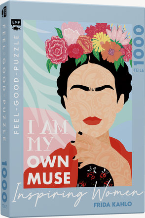 Feel-good-Puzzle 1000 Teile – INSPIRING WOMEN: Frida Kahlo