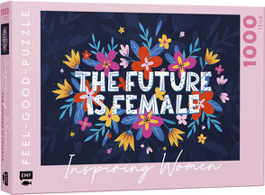 Feel-good-Puzzle 1000 Teile – INSPIRING WOMEN: The Future is female