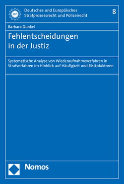 Fehlentscheidungen in der Justiz von Dünkel,  Barbara