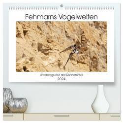 Fehmarn Vogelwelten (hochwertiger Premium Wandkalender 2024 DIN A2 quer), Kunstdruck in Hochglanz von Ströder,  Holger