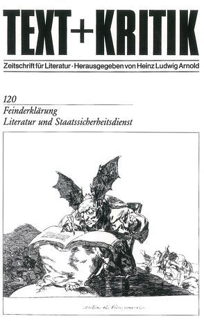 Feinderklärung – Literatur und Staatssicherheitsdienst von Arnold,  Heinz Ludwig