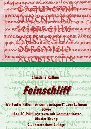 Feinschliff von Kaßner,  Christine, Kaßner,  Rolf-Peter