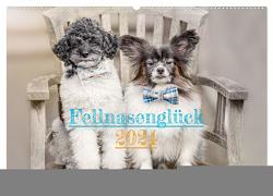 Fellnasenglück (Wandkalender 2024 DIN A2 quer), CALVENDO Monatskalender von - fotos,  boegau