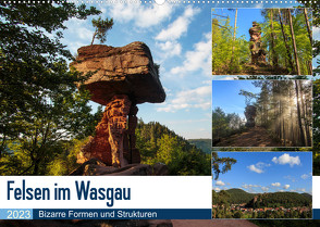 Felsen im Wasgau (Wandkalender 2023 DIN A2 quer) von Jordan,  Andreas