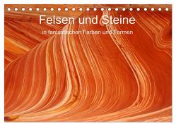 Felsen und Steine in fantastischen Farben und Formen (Tischkalender 2024 DIN A5 quer), CALVENDO Monatskalender von Gernhoefer,  U.