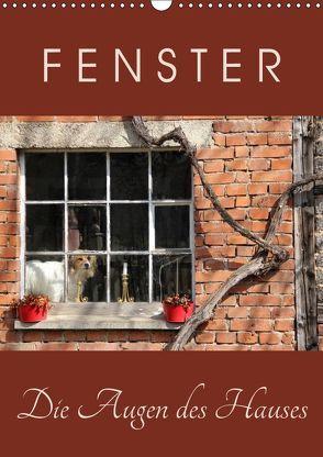 Fenster – die Augen des Hauses (Wandkalender 2019 DIN A3 hoch) von Flori0