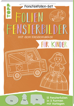 Fensterfolien-Set – Folien-Fensterbilder mit dem Kreidemarker – Für Kinder von frechverlag, Pedevilla,  Pia