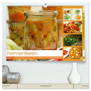 Fermentieren (hochwertiger Premium Wandkalender 2024 DIN A2 quer), Kunstdruck in Hochglanz von und Michael Schilling,  Linda