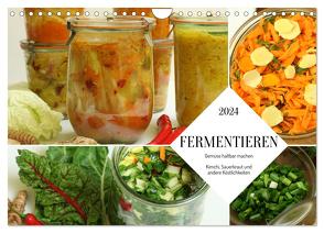 Fermentieren (Wandkalender 2024 DIN A4 quer), CALVENDO Monatskalender von und Michael Schilling,  Linda